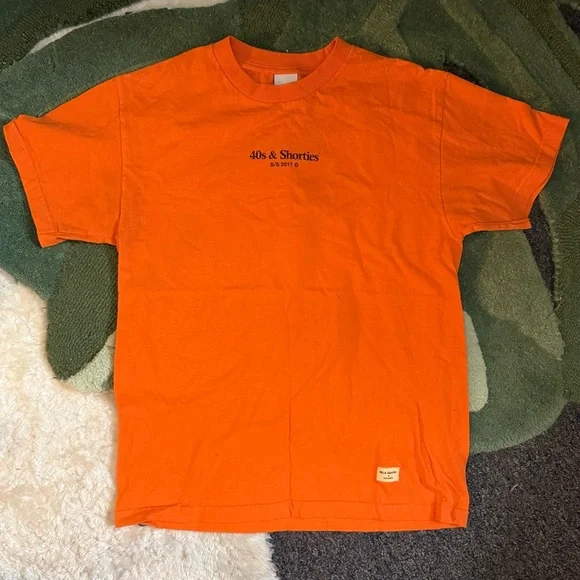 Orange 40s & Shorties S/S 2017 T-Shirt - Size M - Picture 1 of 3